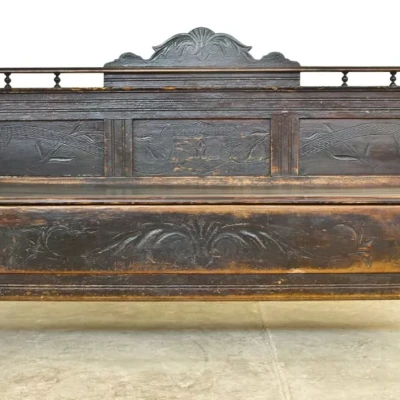 Stara wiejska ławka Vintage