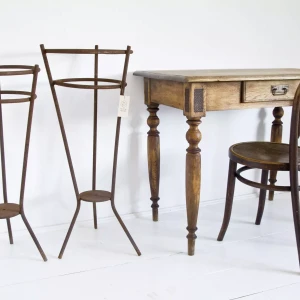 Kwietniki metalowe design PRL