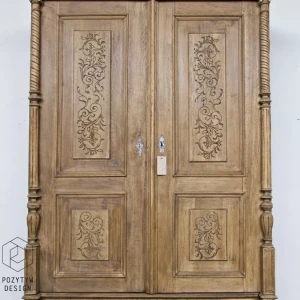 Dębowa bieliźniarka vintage