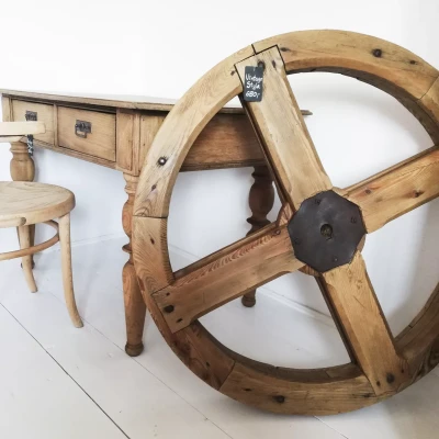 Koło drewniane ( Pasowe ) z młyna