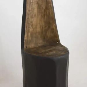 Krzesło z pnia dębu