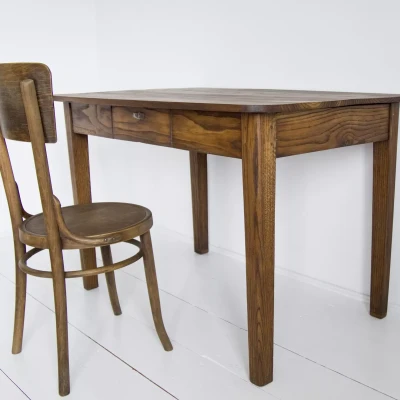 Stare dębowe biurko