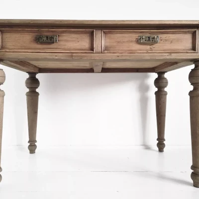 Stół dębowo-sosnowy