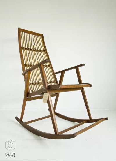 Fotel bujany lata 60