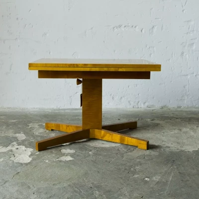 Stolik kawowy rozkładany lata 60. Czeczot topoli