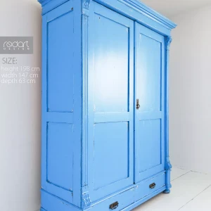 Szafa niebieska Vintage