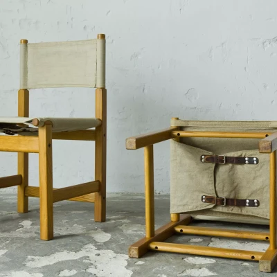 KRZESŁA SAFARI - KOTKA- TOMAS JELINEK - IKEA LATA 70