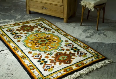 Orientalny dywanik - lata 60.