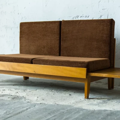 ROZKŁADANA SOFA -  EDMUND HOMA - VINTAGE - LATA 60