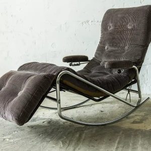 FOTEL BUJANY - SZEZLONG - LAMA FURNITURE FRANCE - LATA 60