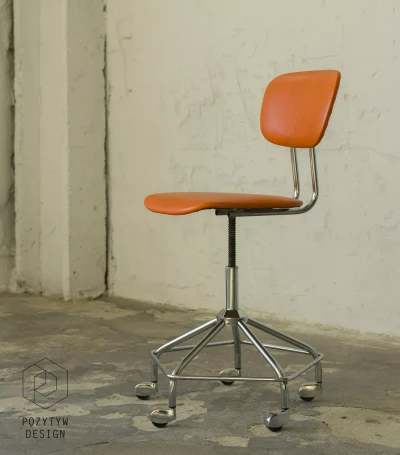 KRZESŁO OBROTOWE - BAUHAUS - LATA 70