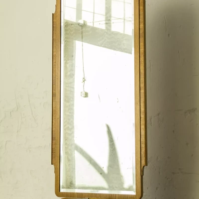 OBROTOWE LUSTRO W STYLU ART DECO