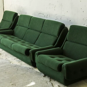 ZIELONY ZESTAW WYPOCZYNKOWY VINTAGE - JITONA - ATLANTIS