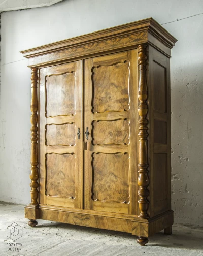 SZAFA BIEDERMEIER - VINTAGE WARDOBRE