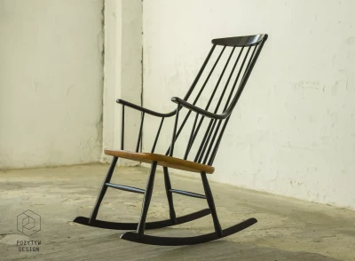 FOTEL BUJANY GRANDESSA - LENA LARSSON - SZWECJA LATA 60